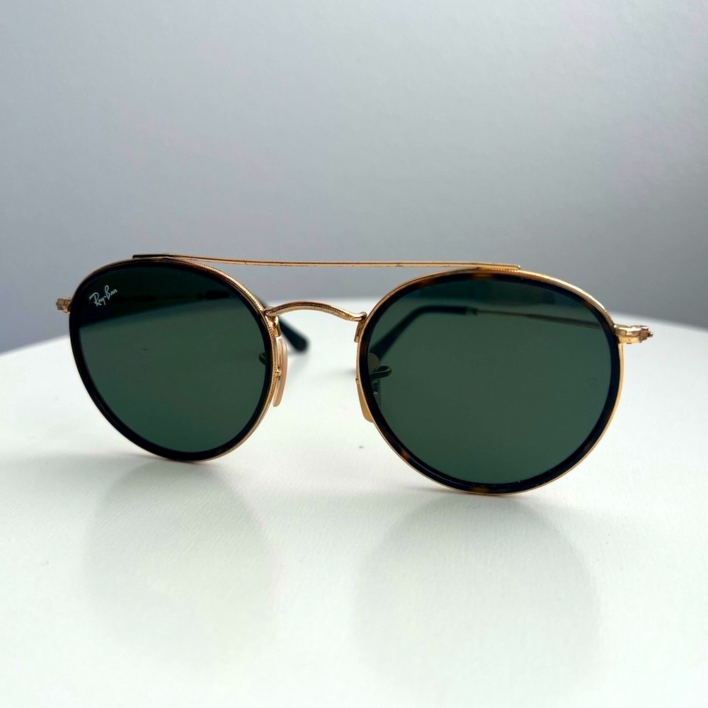 Ray Ban ROUND DOUBLE BRIDGE SUNGLASSES